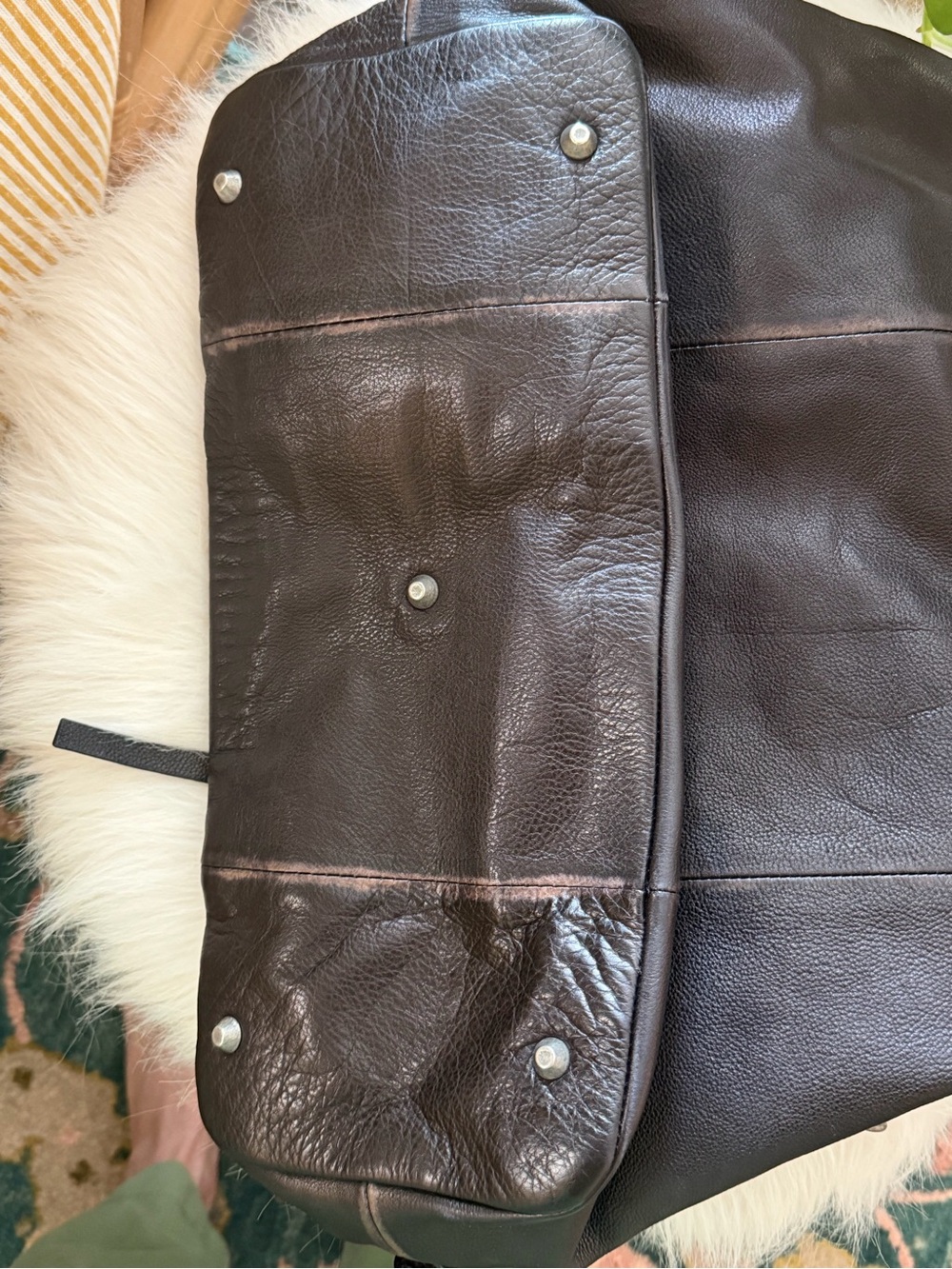 NWOT Free People We the Free Coal Emerson Tote Bag - Picture 6 of 16